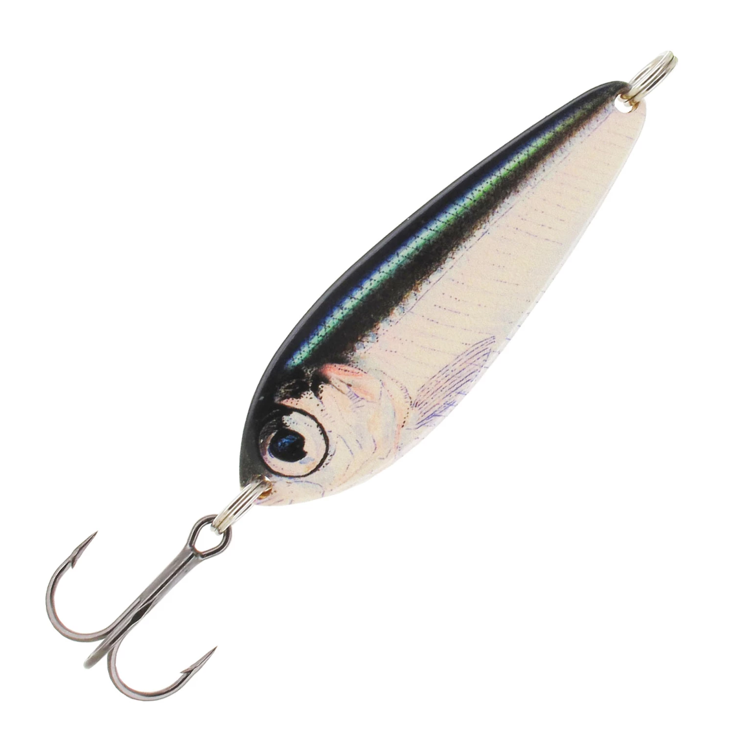 Kuusamon Uistin Kuusamo Lätkä 7 cm 25 g spoon Color:Kilohaili 19, UV 13 Kuusamon Uistin Kuusamo Lätkä 7 cm 25 g spoon Color:Kilohaili 19, UV - Image 13