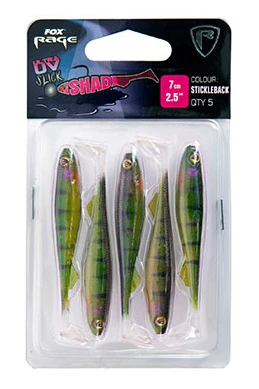 Fox Rage Fox Rage Slick Shad Ultra UV 7 cm Jig 5-pack Color:Motor Oil 5 Fox Rage Fox Rage Slick Shad Ultra UV 7 cm Jig 5-pack Color:Motor Oil - Image 5
