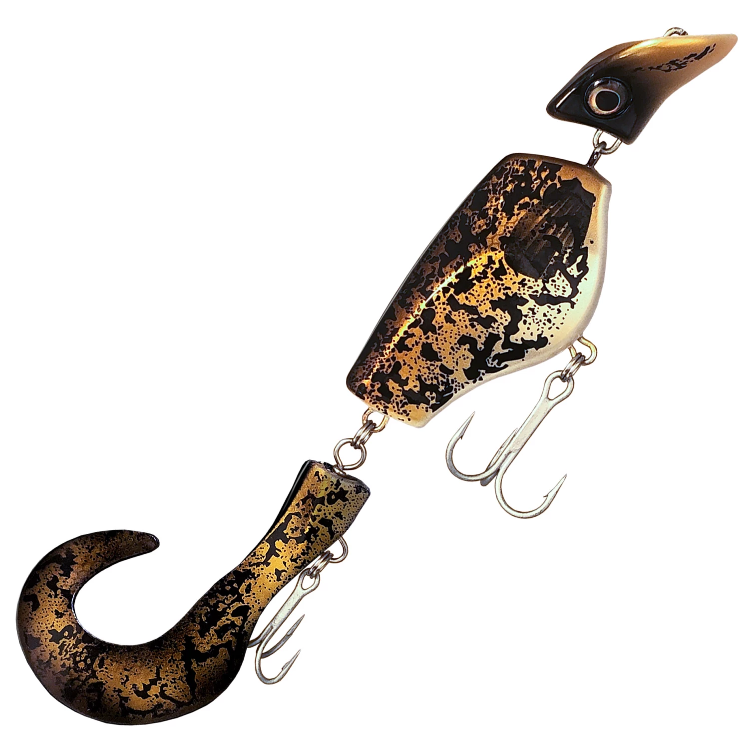 Headbanger Lures Headbanger Lures Tail 23 cm Suspending Jerk Color:Northern Pike 8 Headbanger Lures Headbanger Lures Tail 23 cm Suspending Jerk Color:Northern Pike - Image 8