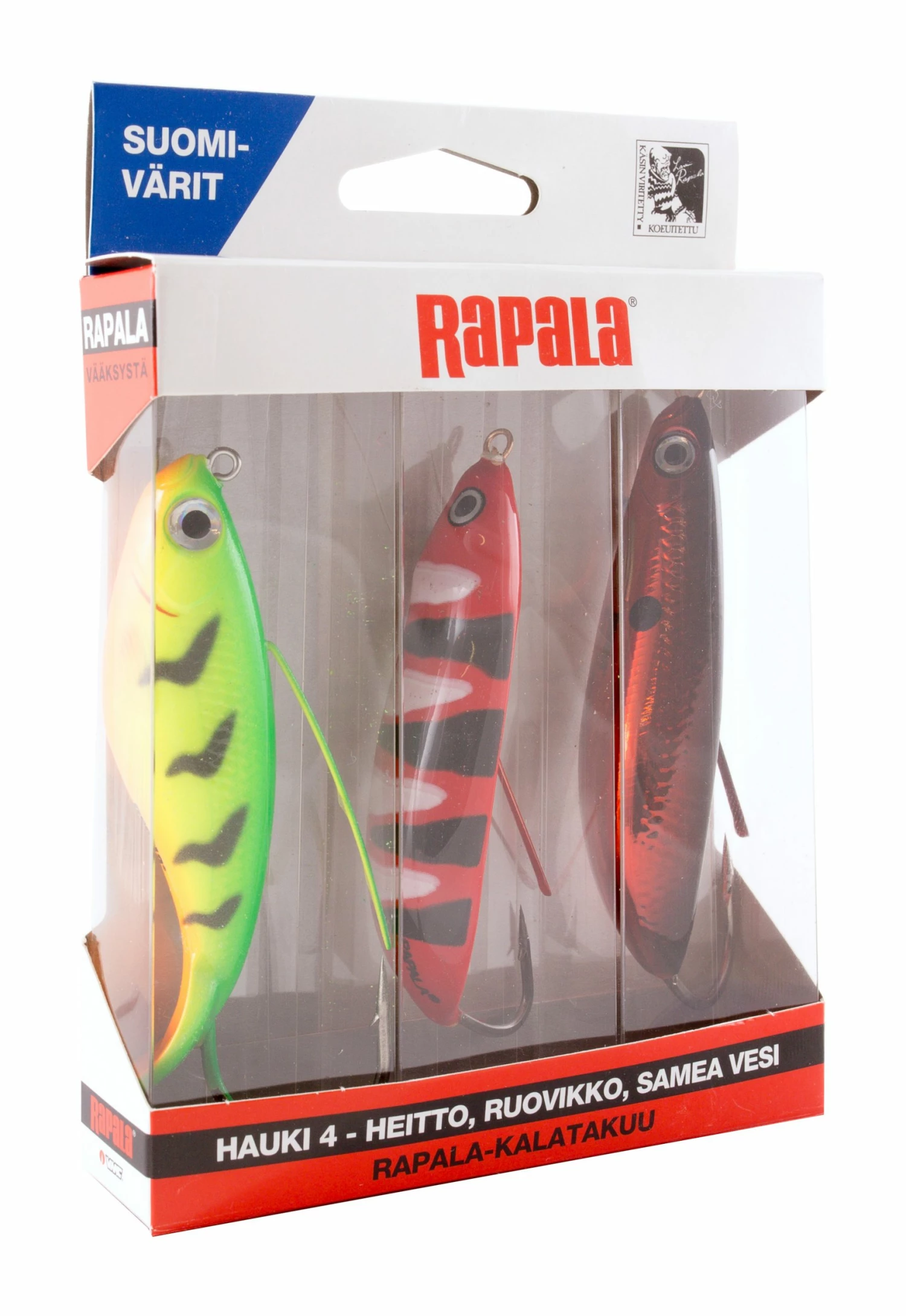 Rapala Rapala Kalatakuu Pike 4 Lure Set 1 Rapala Rapala Kalatakuu Pike 4 Lure Set