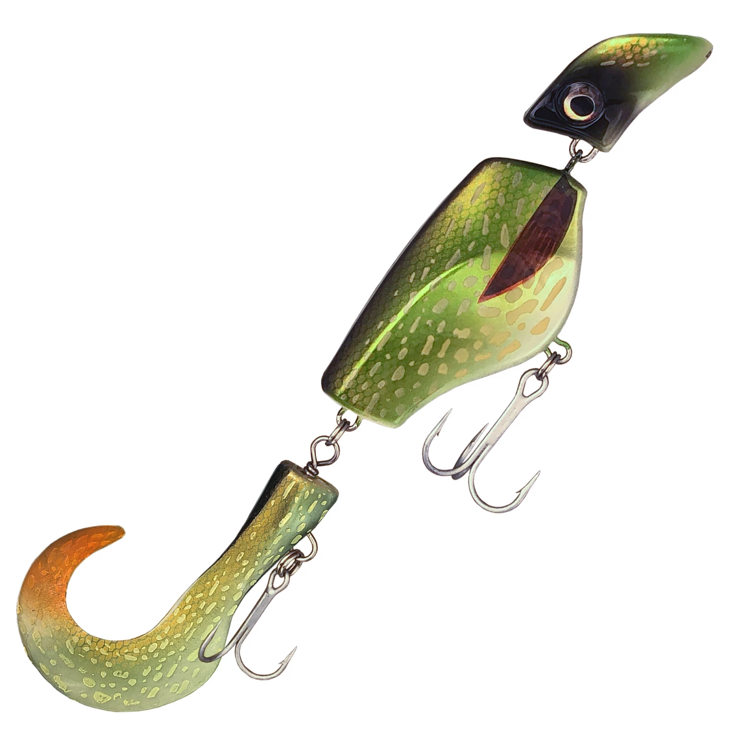 Headbanger Lures Headbanger Lures Tail 23 cm Suspending Jerk Color:Northern Pike 7 Headbanger Lures Headbanger Lures Tail 23 cm Suspending Jerk Color:Northern Pike - Image 7