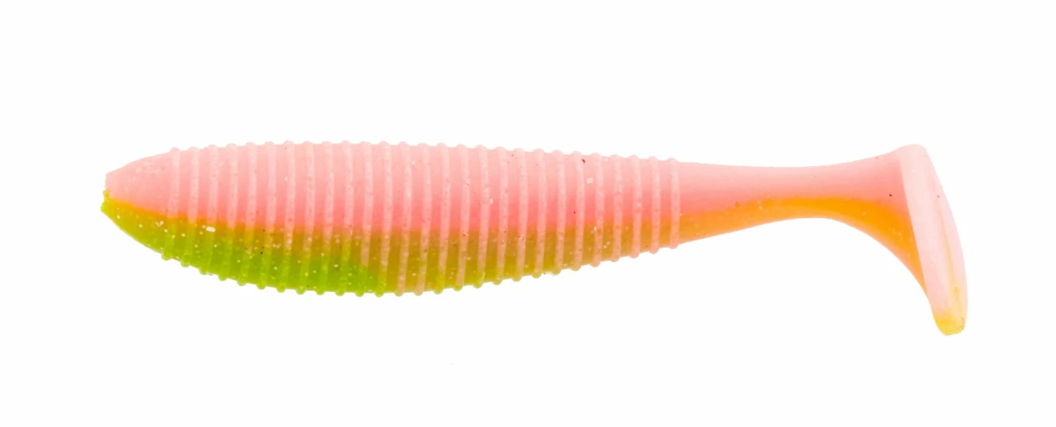 Lucky John Lucky John Joco Shaker Shad 3.5", 4-Pack Color:F01 11 Lucky John Lucky John Joco Shaker Shad 3.5", 4-Pack Color:F01 - Image 11