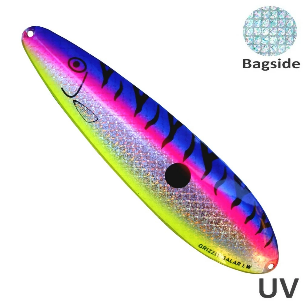 Grizzly Grizzly Heksen LW Salar 18 cm Trolling Lure Color:16 Grøn Gul Holo Pop UV 4 Grizzly Grizzly Heksen LW Salar 18 cm Trolling Lure Color:16 Grøn Gul Holo Pop UV - Image 4