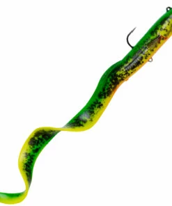 Savage Gear Savage Gear 4D Real Eel 30 cm Rigged Jig Color:Black Green Pearl