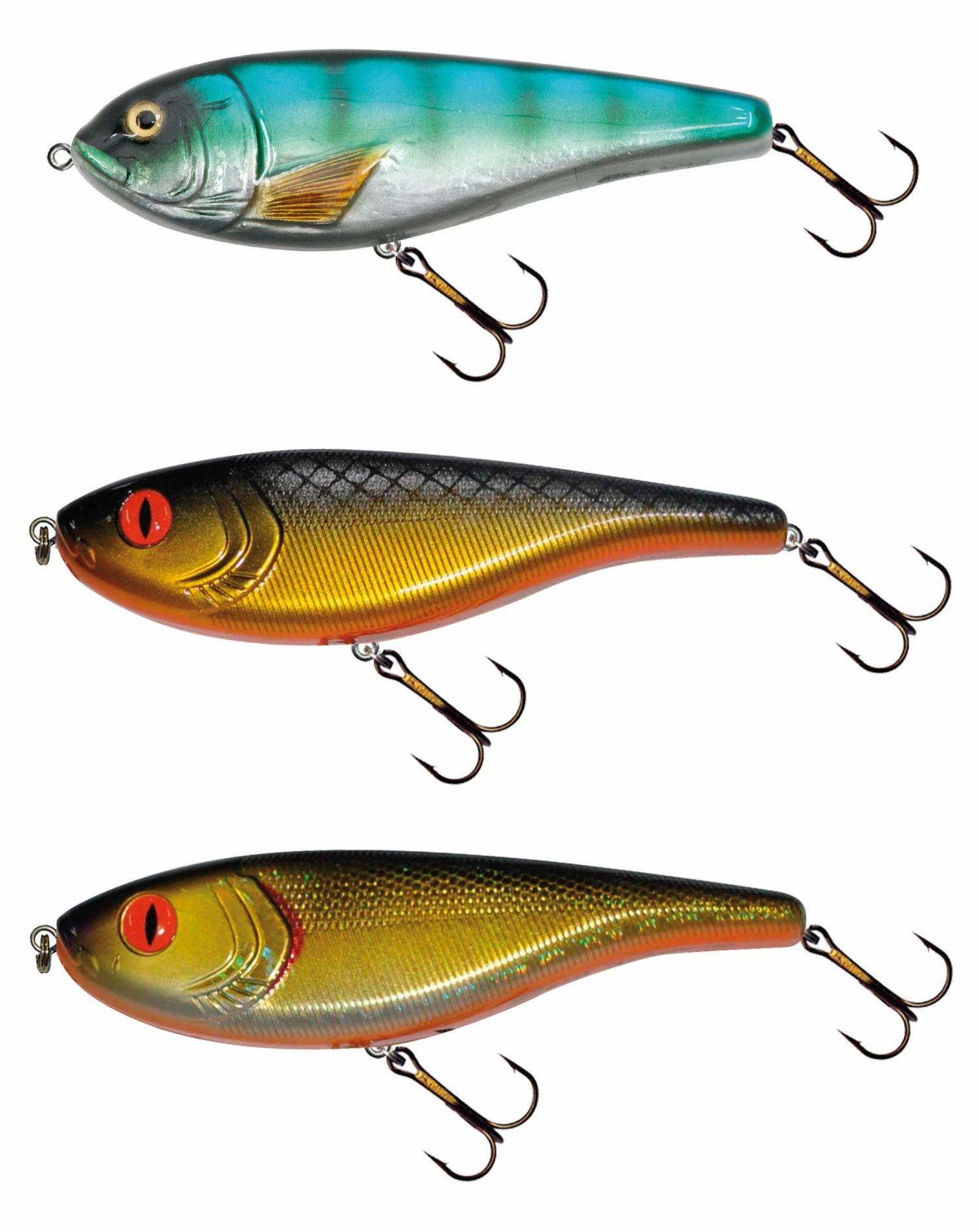 Patriot Jerk-It Jerkbait Assortment KIT5 3 pcs. 1 Patriot Jerk-It Jerkbait Assortment KIT5 3 pcs.