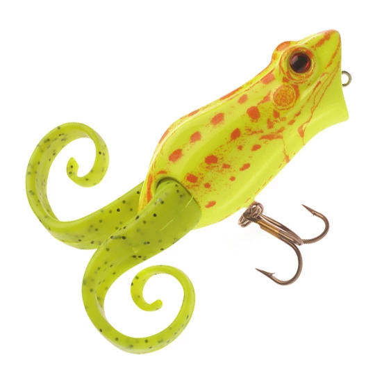 Berkley Berkley Frenzy Power Pop Frog 10 g Popper Color:Leopard Frog 2 Berkley Berkley Frenzy Power Pop Frog 10 g Popper Color:Leopard Frog - Image 2