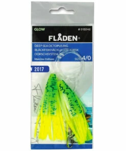 Fladen Fladen Glowing Squids Rig Color:Glow Green