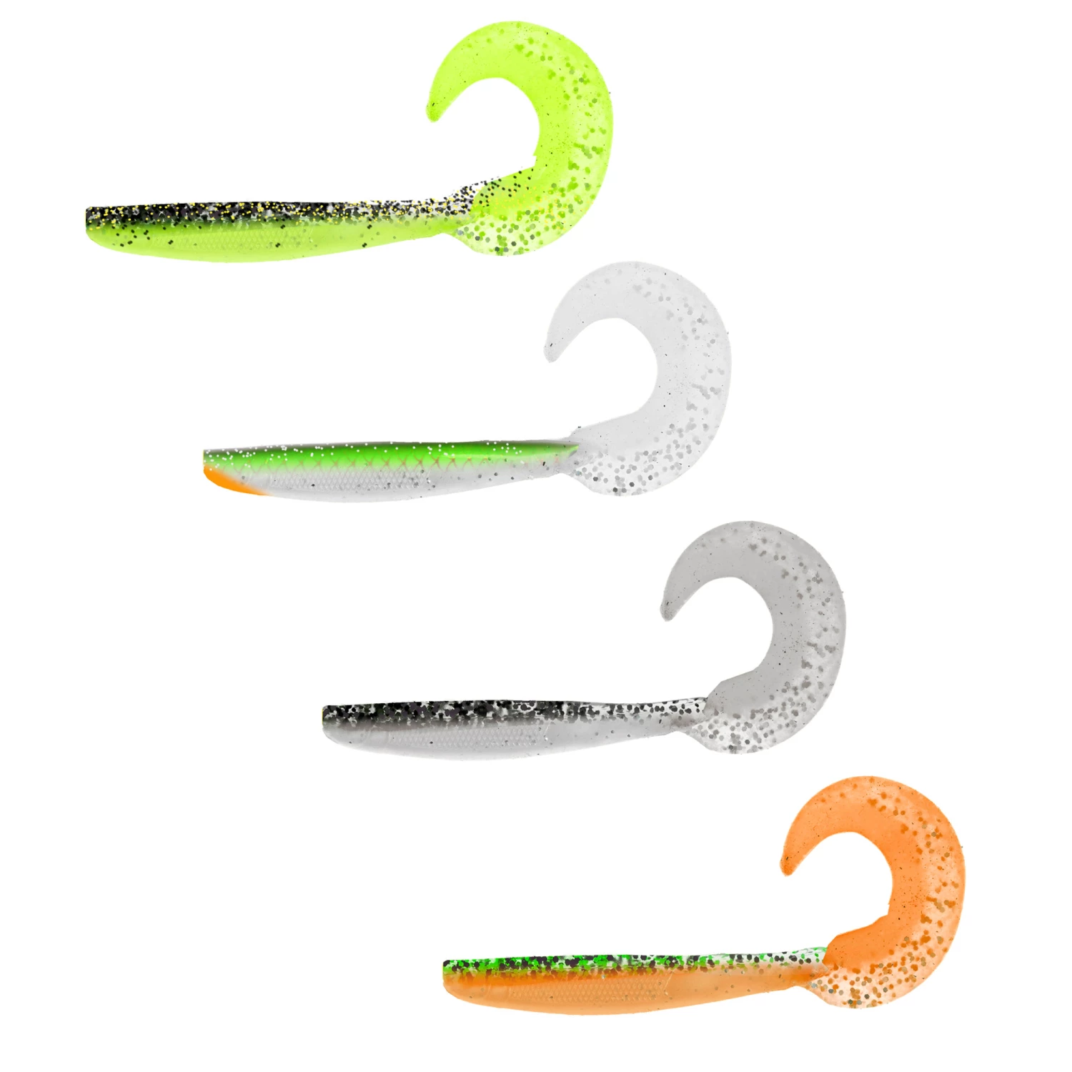 Veka Veka Tail Shad Moon 8 cm Jig Assortment 16 pcs. Color:4 3 Veka Veka Tail Shad Moon 8 cm Jig Assortment 16 pcs. Color:4 - Image 3