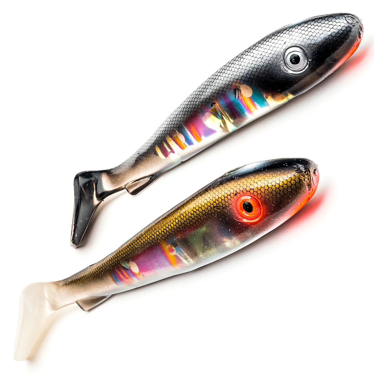 Svartzonker Svartzonker Flash Series McRubber 21 cm Fish Jig 2-pack Color:Blue Sardine & Clown 4 Svartzonker Svartzonker Flash Series McRubber 21 cm Fish Jig 2-pack Color:Blue Sardine & Clown - Image 4