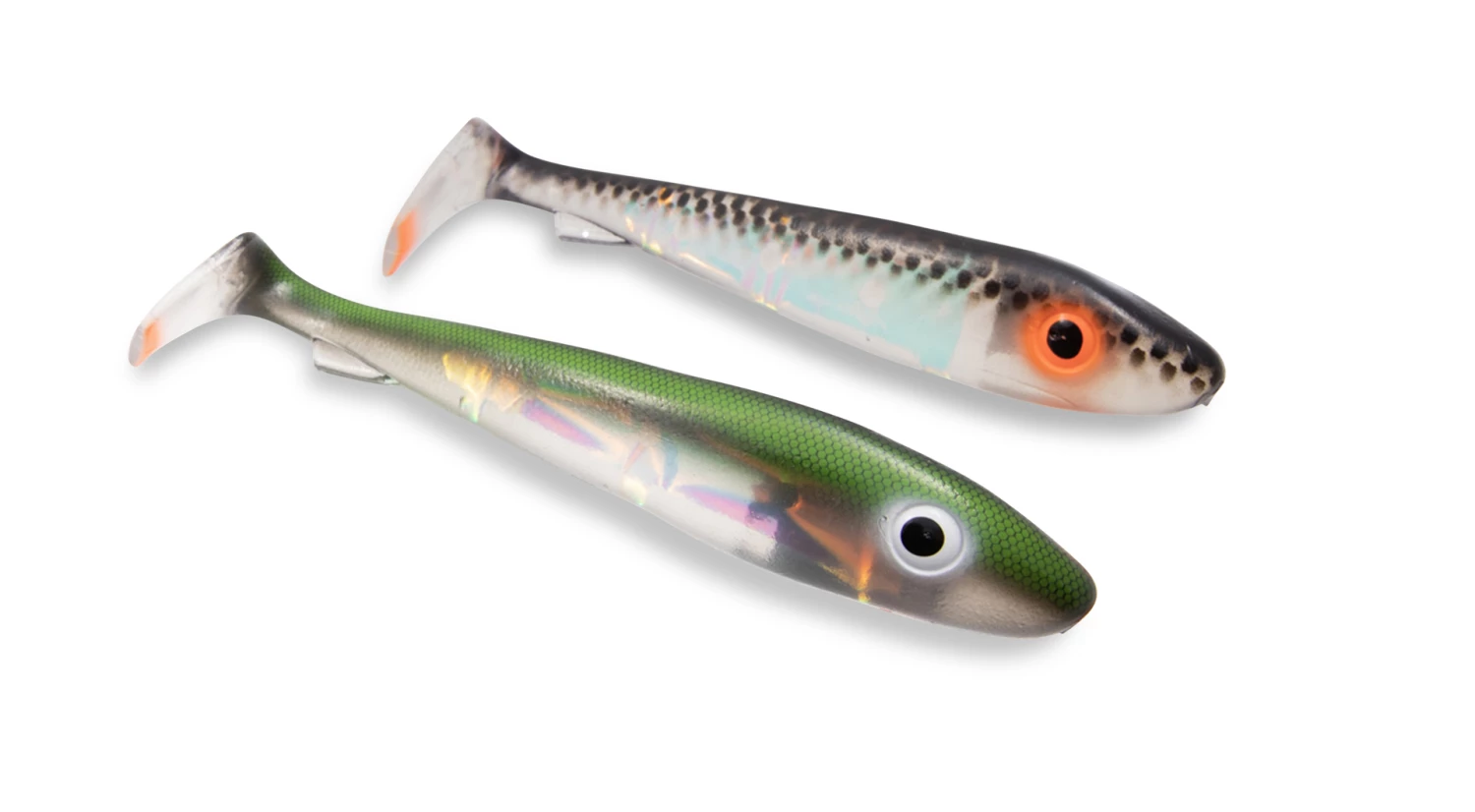 Svartzonker Svartzonker McRubber 21 cm UV Series Fish Jig 2-pack Color:Royal Pike & Electric Pike Flash 2 Svartzonker Svartzonker McRubber 21 cm UV Series Fish Jig 2-pack Color:Royal Pike & Electric Pike Flash - Image 2