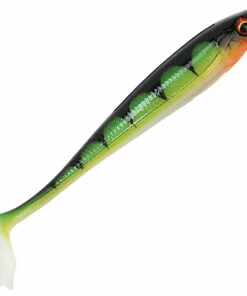 Daiwa Daiwa Duckfin Shad 3.5" Jig, 7-Pack Color:UV Chartreuse
