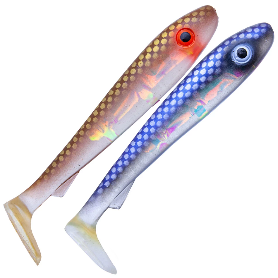 Svartzonker Svartzonker McRubber 21 cm UV Series Fish Jig 2-pack Color:Royal Pike & Electric Pike Flash 4 Svartzonker Svartzonker McRubber 21 cm UV Series Fish Jig 2-pack Color:Royal Pike & Electric Pike Flash - Image 4