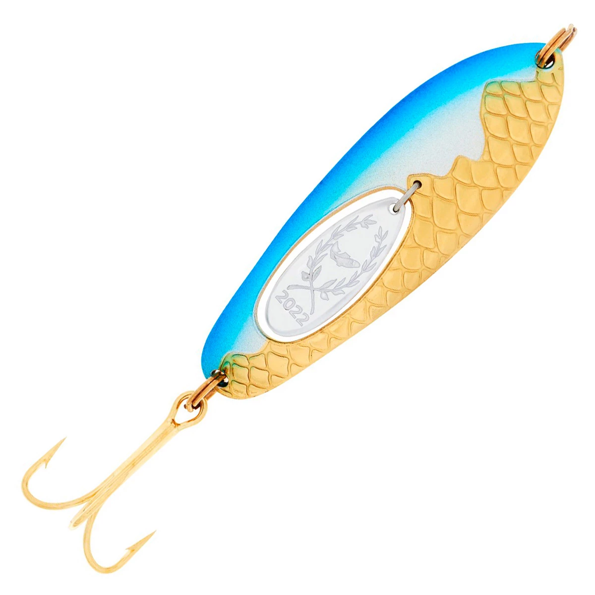 Kuusamon Uistin Kuusamo Annual Lure 2022 Taimen Super Spoon Color:Sininen S-G 11 Kuusamon Uistin Kuusamo Annual Lure 2022 Taimen Super Spoon Color:Sininen S-G - Image 11