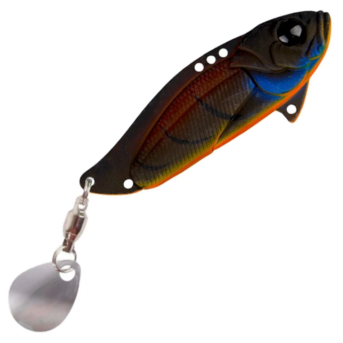 Strike Pro Astro Vibe Colorado Blade 5.5 cm Blade Bait Color:Blue/Silver OB 5 Strike Pro Astro Vibe Colorado Blade 5.5 cm Blade Bait Color:Blue/Silver OB - Image 5