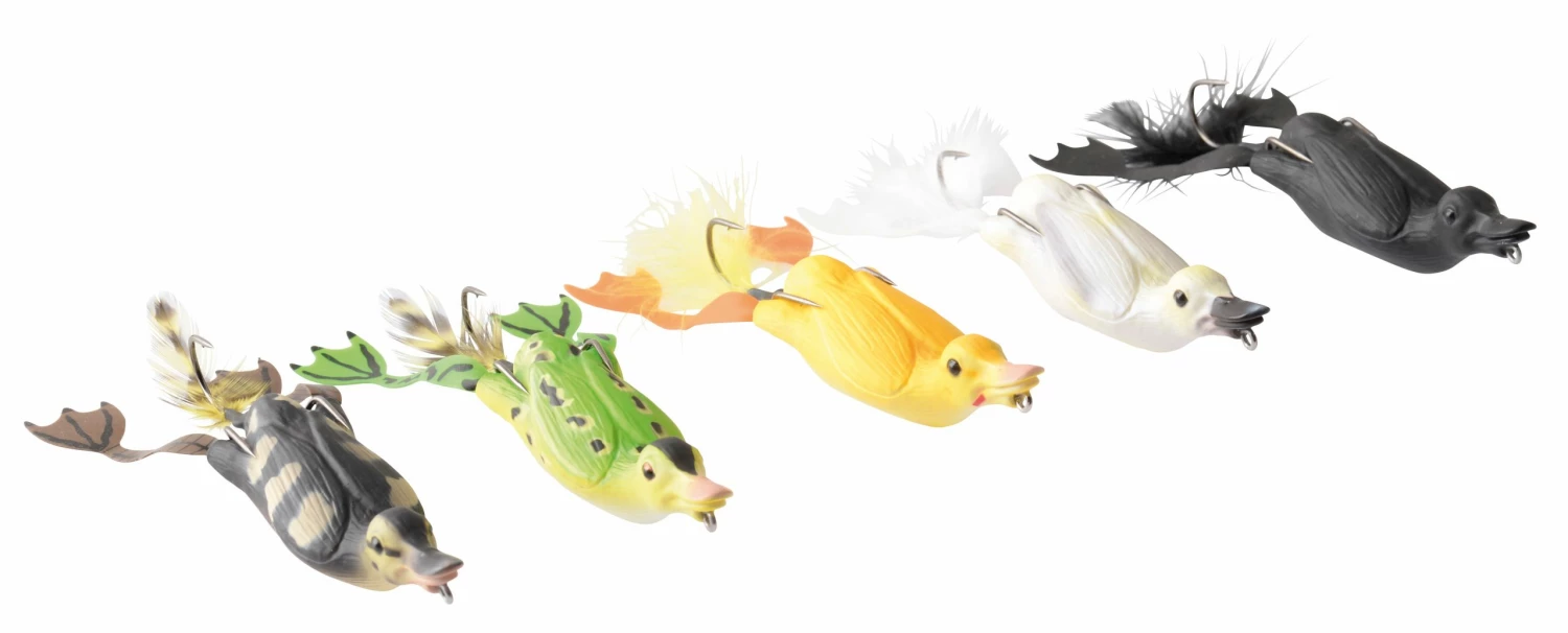 Savage Gear Savage Gear 3D Hollow Duckling 10 cm Color:White 7 Savage Gear Savage Gear 3D Hollow Duckling 10 cm Color:White - Image 7