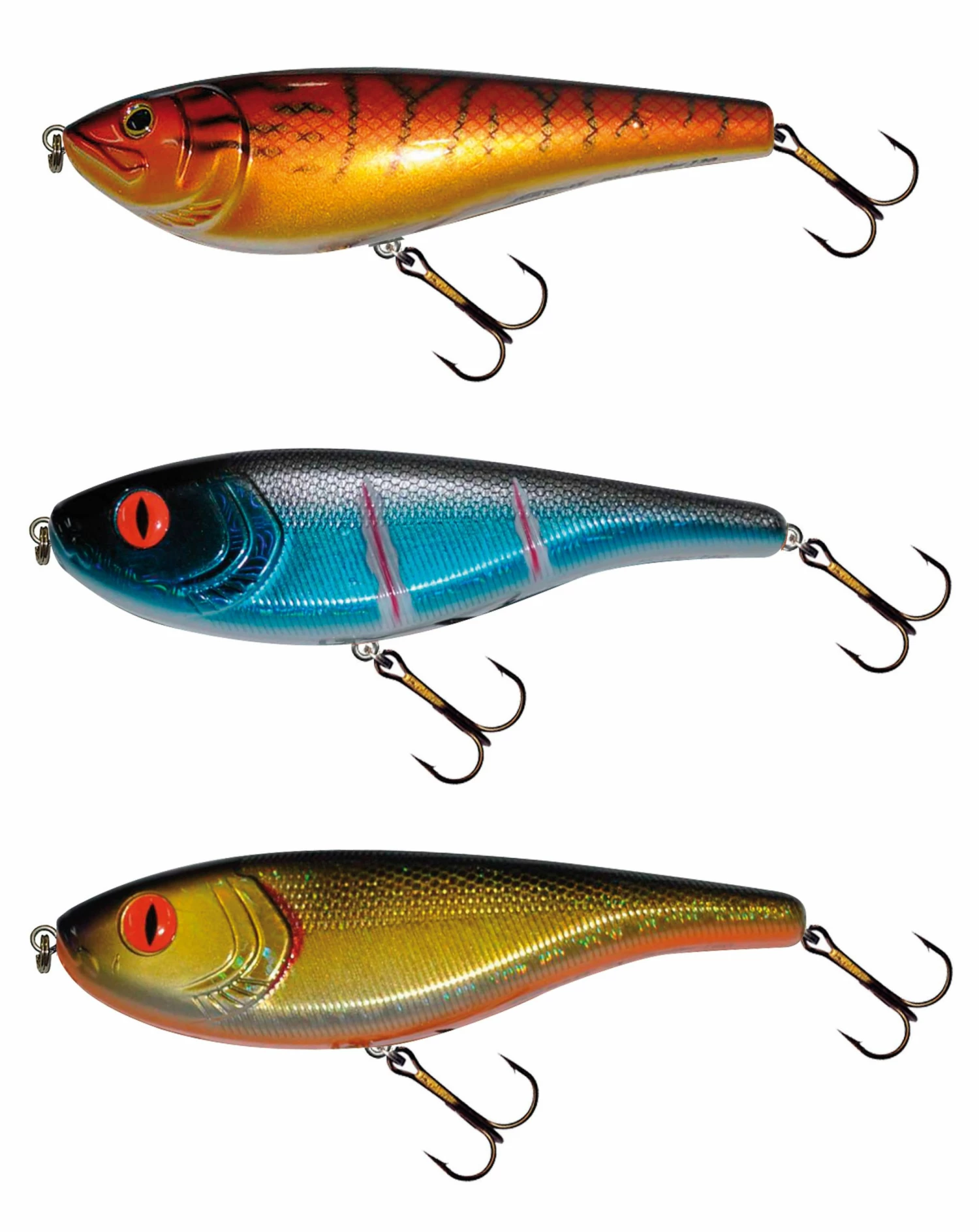 Patriot Jerk-It Jerkbait Assortment KIT8 3 pcs. 1 Patriot Jerk-It Jerkbait Assortment KIT8 3 pcs.