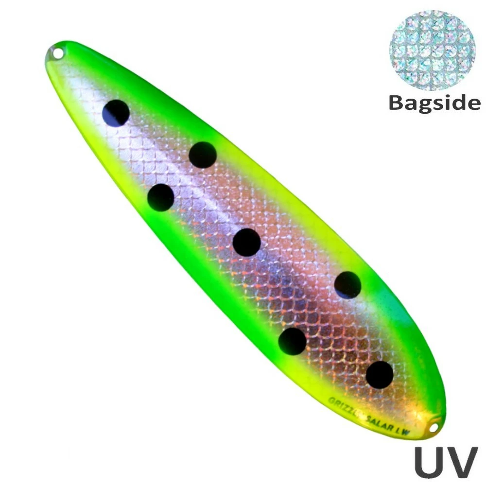 Grizzly Grizzly Heksen LW Salar 18 cm Trolling Lure Color:16 Grøn Gul Holo Pop UV 11 Grizzly Grizzly Heksen LW Salar 18 cm Trolling Lure Color:16 Grøn Gul Holo Pop UV - Image 11