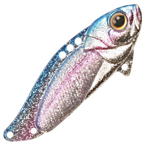 Strike Pro Astro Vibe UV 5.5cm Blade Bait Color:Blue Silver OB 7 Strike Pro Astro Vibe UV 5.5cm Blade Bait Color:Blue Silver OB - Image 7