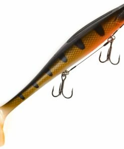 Lucky John Lucky John Kubira Swim Shad 9" Fish Jig Color:PG28 + STINGER