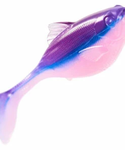 Lucky John Lucky John Roach Paddle Tail 5" Jig 4-pack Color:G08