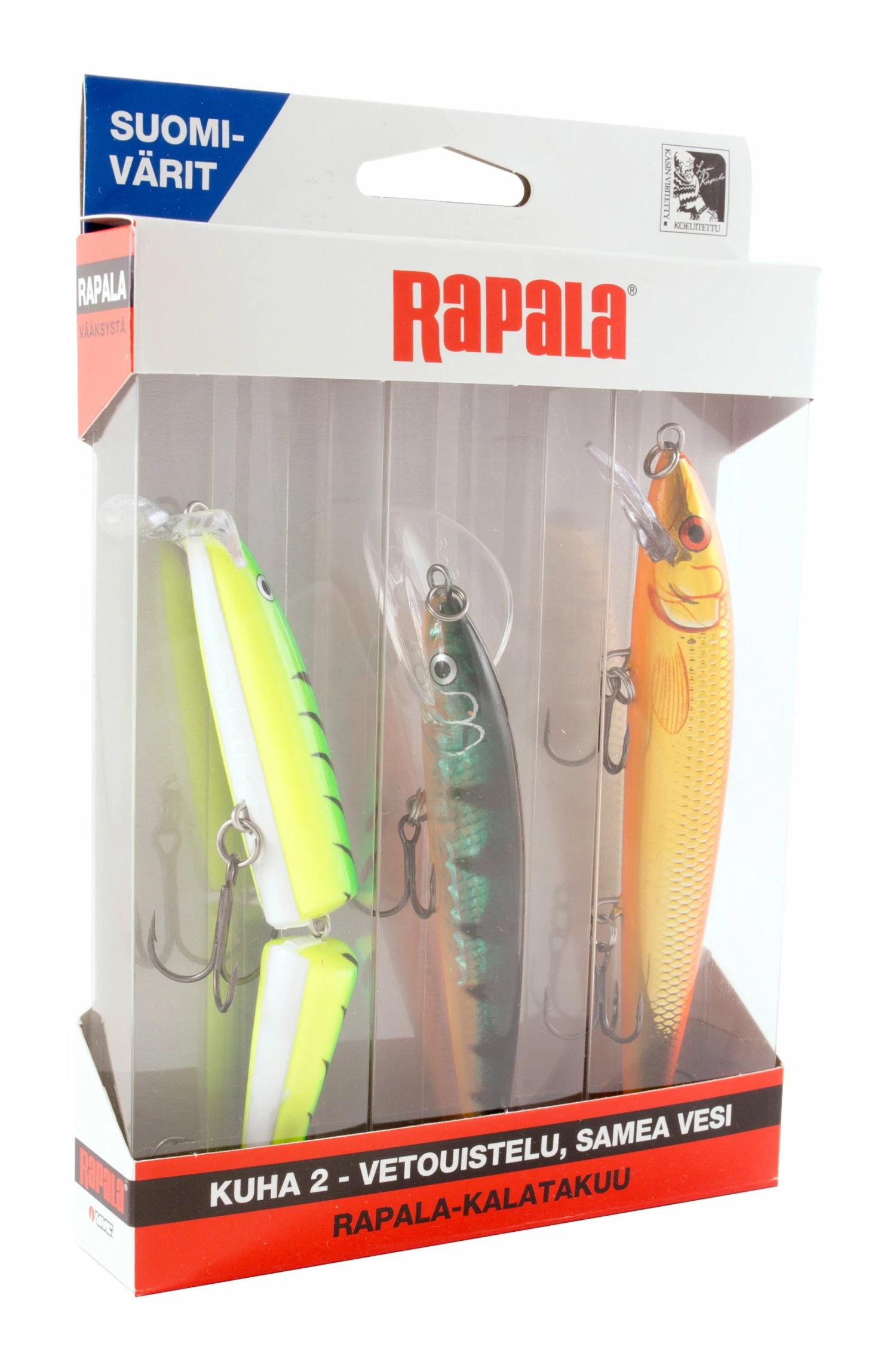 Rapala Rapala Kalatakuu Zander 2 Lure Set 1 Rapala Rapala Kalatakuu Zander 2 Lure Set