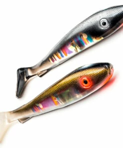 Svartzonker Svartzonker Flash Series Big McRubber 25 cm Fish Jig 2-pack Color:Bengal Tiger & Electric Steel Head -fishing-lures Outlet Shop 9443fc70 6a89 4187 8efd e3e31fb85766