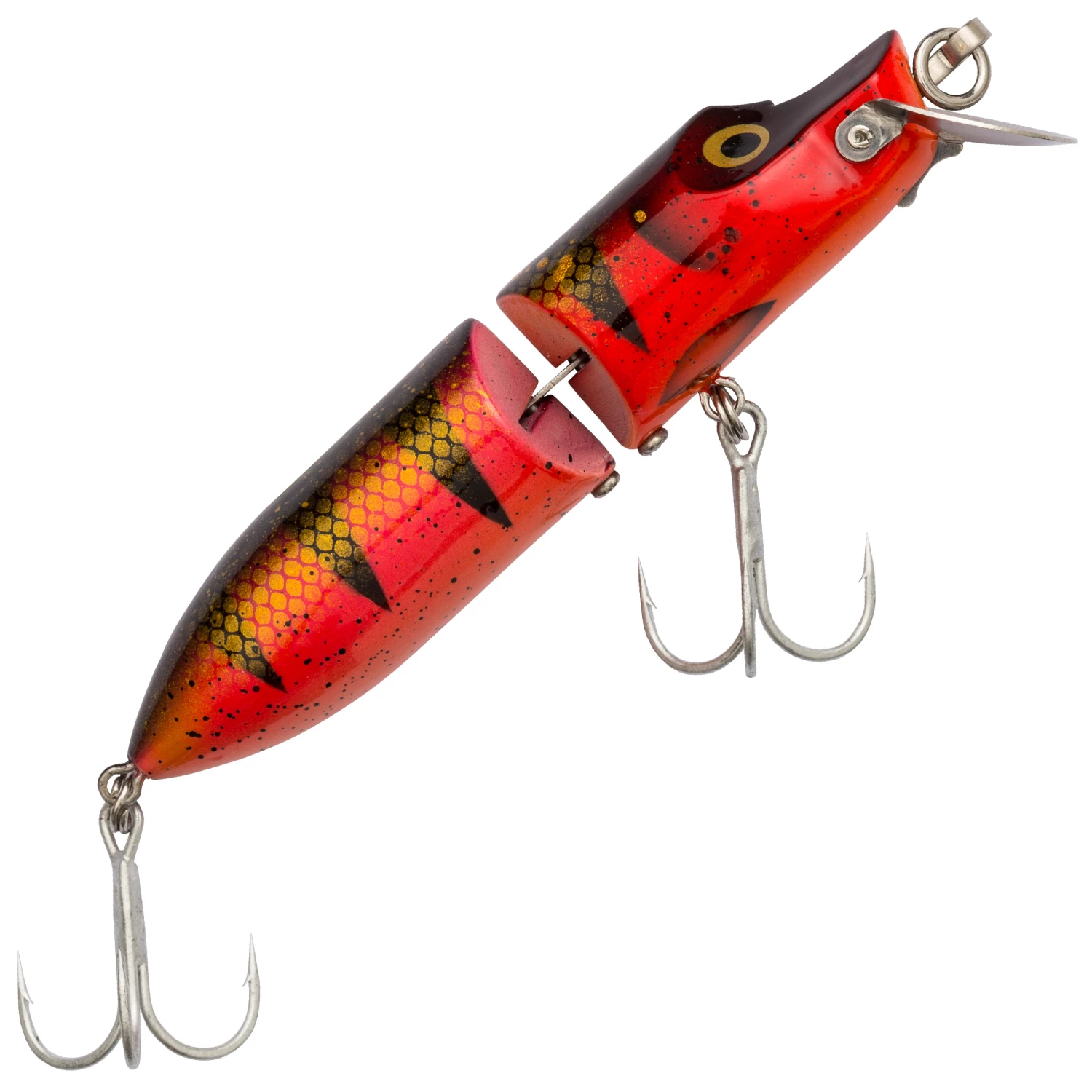 Abu Garcia Abu Garcia Hi-Lo Jointed Sinking 9 cm Plug Color:Black/Silver/Orange 11 Abu Garcia Abu Garcia Hi-Lo Jointed Sinking 9 cm Plug Color:Black/Silver/Orange - Image 11