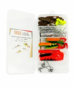 Jasu Jasu Ukko Jig Assortment 7 cm 16 pcs. + jig heads