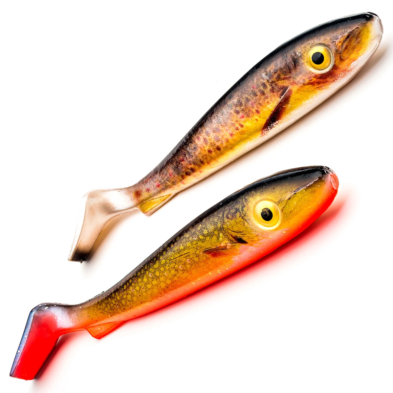 Svartzonker Svartzonker Real Series Big McRubber 25 cm Fish Jig 2-pack Color:Artic Char & Trout 2 Svartzonker Svartzonker Real Series Big McRubber 25 cm Fish Jig 2-pack Color:Artic Char & Trout - Image 2
