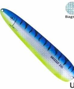 Grizzly Grizzly Heksen XXL Salar 22 cm Trolling Lure Color:28 Schlütter Pop Sølv UV -fishing-lures Outlet Shop a1e19b95 098a 4d99 8654 aa5468cf8c11