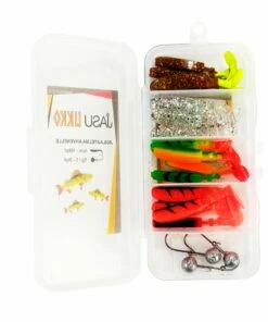 Jasu Jasu Ukko Jig Assortment 5 cm 16 pcs. + jig heads