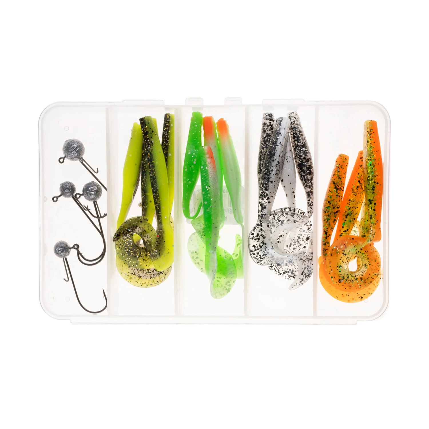 Veka Veka Tail Shad Moon 8 cm Jig Assortment 16 pcs. Color:4 7 Veka Veka Tail Shad Moon 8 cm Jig Assortment 16 pcs. Color:4 - Image 7