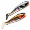 Svartzonker Svartzonker Flash Series Big McRubber 25 cm Fish Jig 2-pack Color:Bengal Tiger & Electric Steel Head