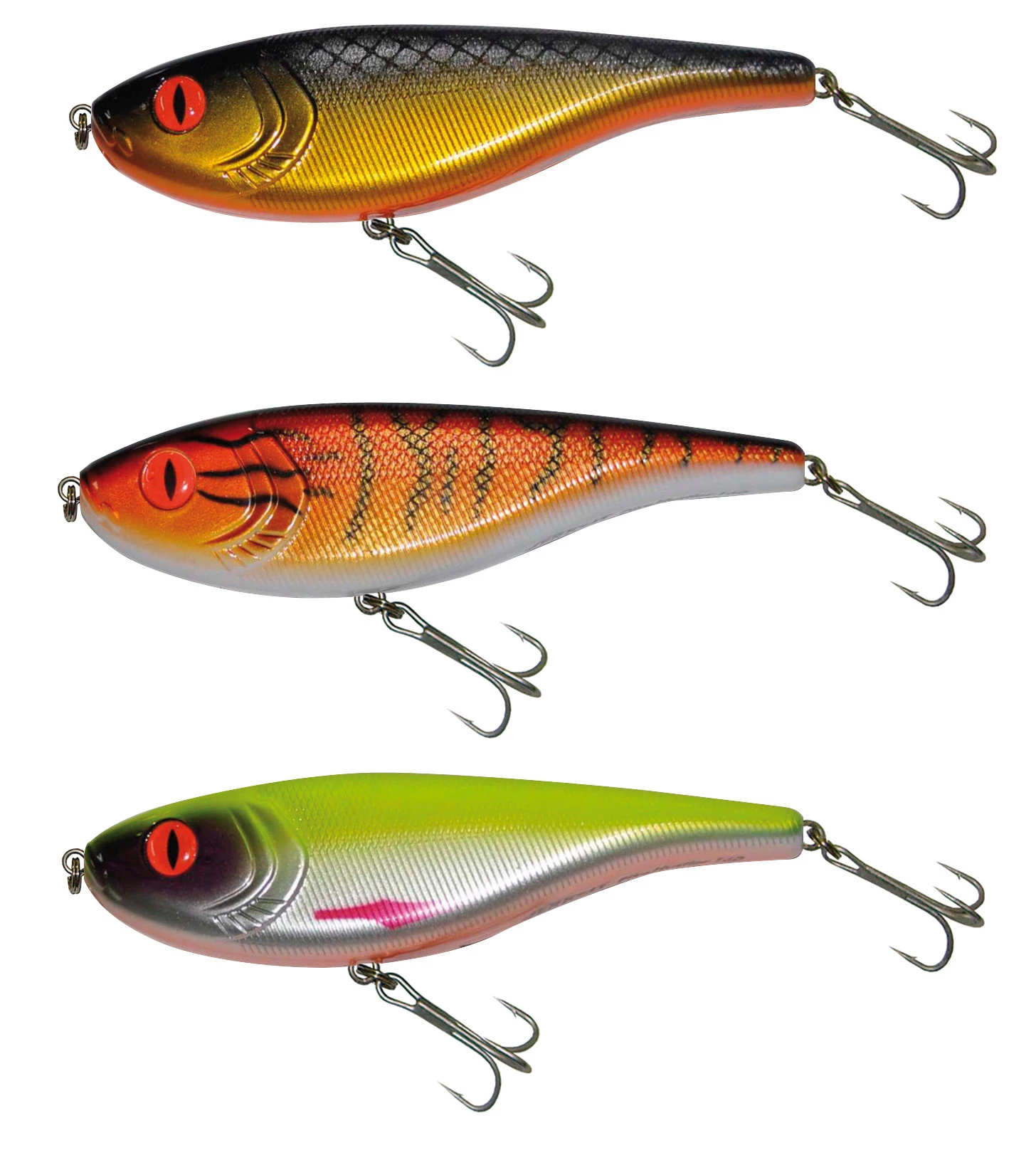 Patriot Jerk-It Jerkbait Assortment KIT3 3 pcs. 1 Patriot Jerk-It Jerkbait Assortment KIT3 3 pcs.