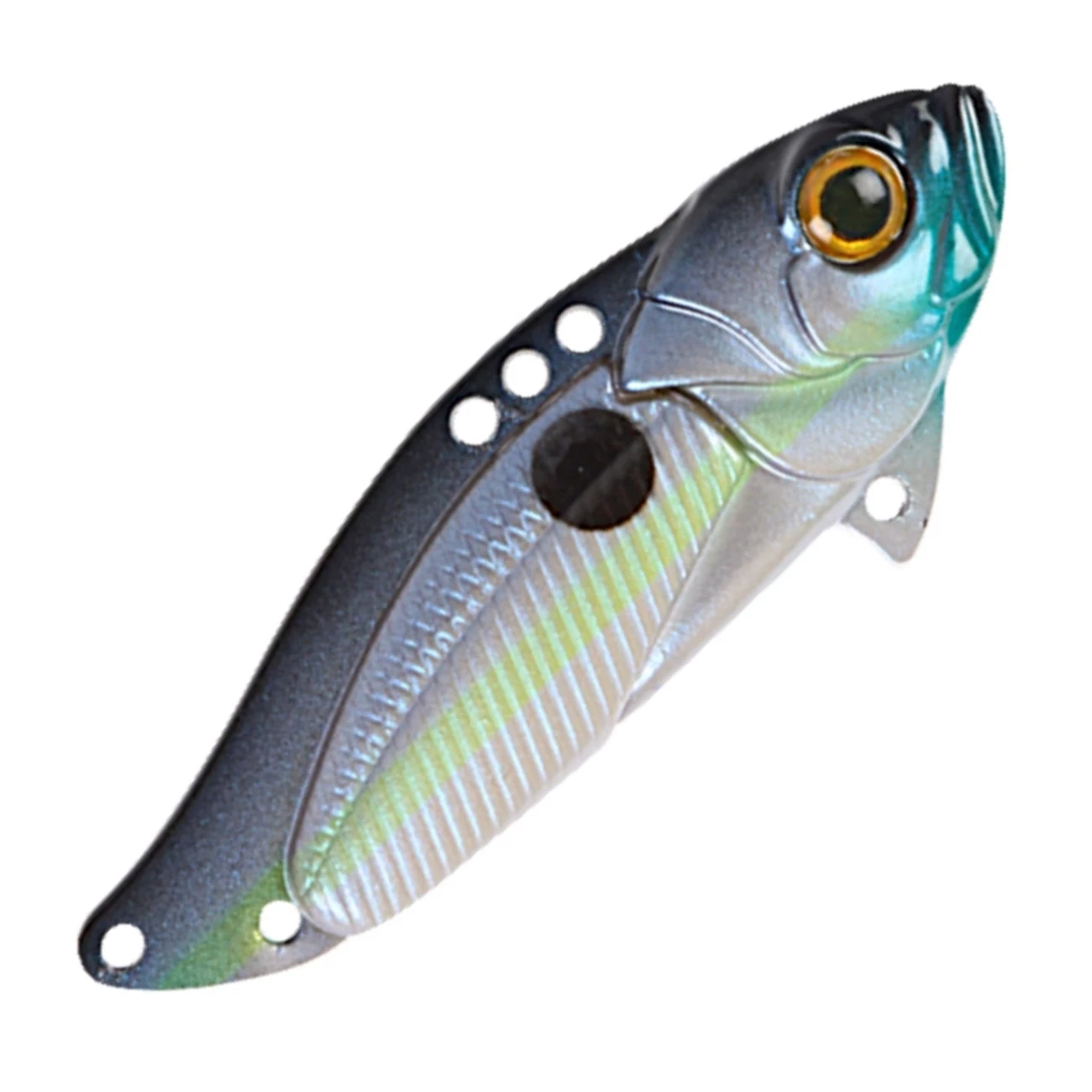 Strike Pro Astro Vibe UV 5.5cm Blade Bait Color:Blue Silver OB 13 Strike Pro Astro Vibe UV 5.5cm Blade Bait Color:Blue Silver OB - Image 13
