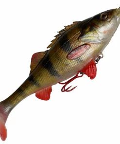 Savage Gear Savage Gear 4D Perch Shad 12.5cm Fish Jig Color:Firetiger
