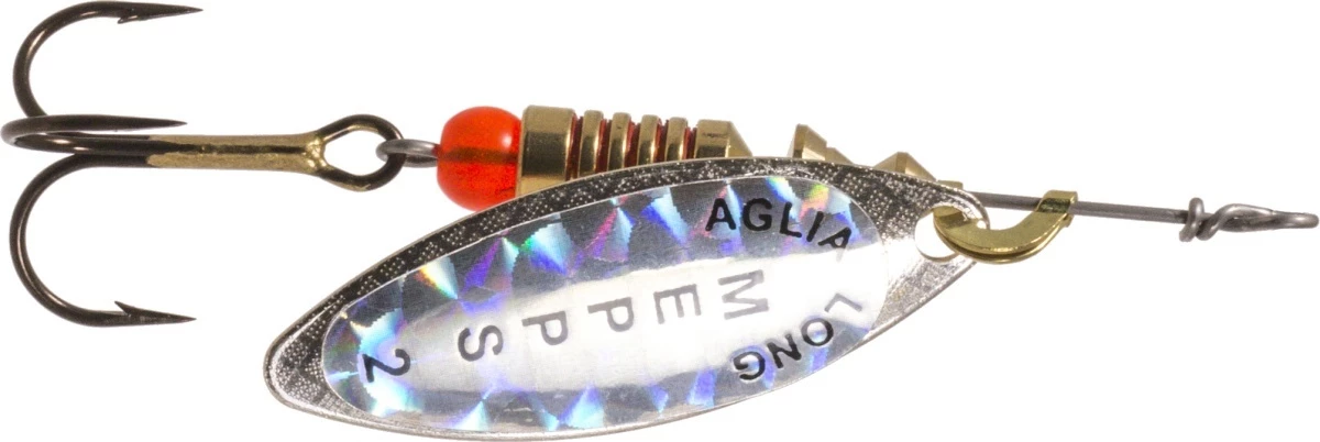 Mepps Mepps Aglia Long Rainbo 2 Spinner Color:MUS Black 1 Mepps Mepps Aglia Long Rainbo 2 Spinner Color:MUS Black