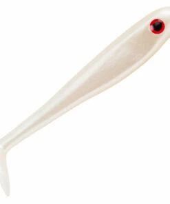 Berkley Berkley Hollow Belly 4" Pearl White Jig 4-pack