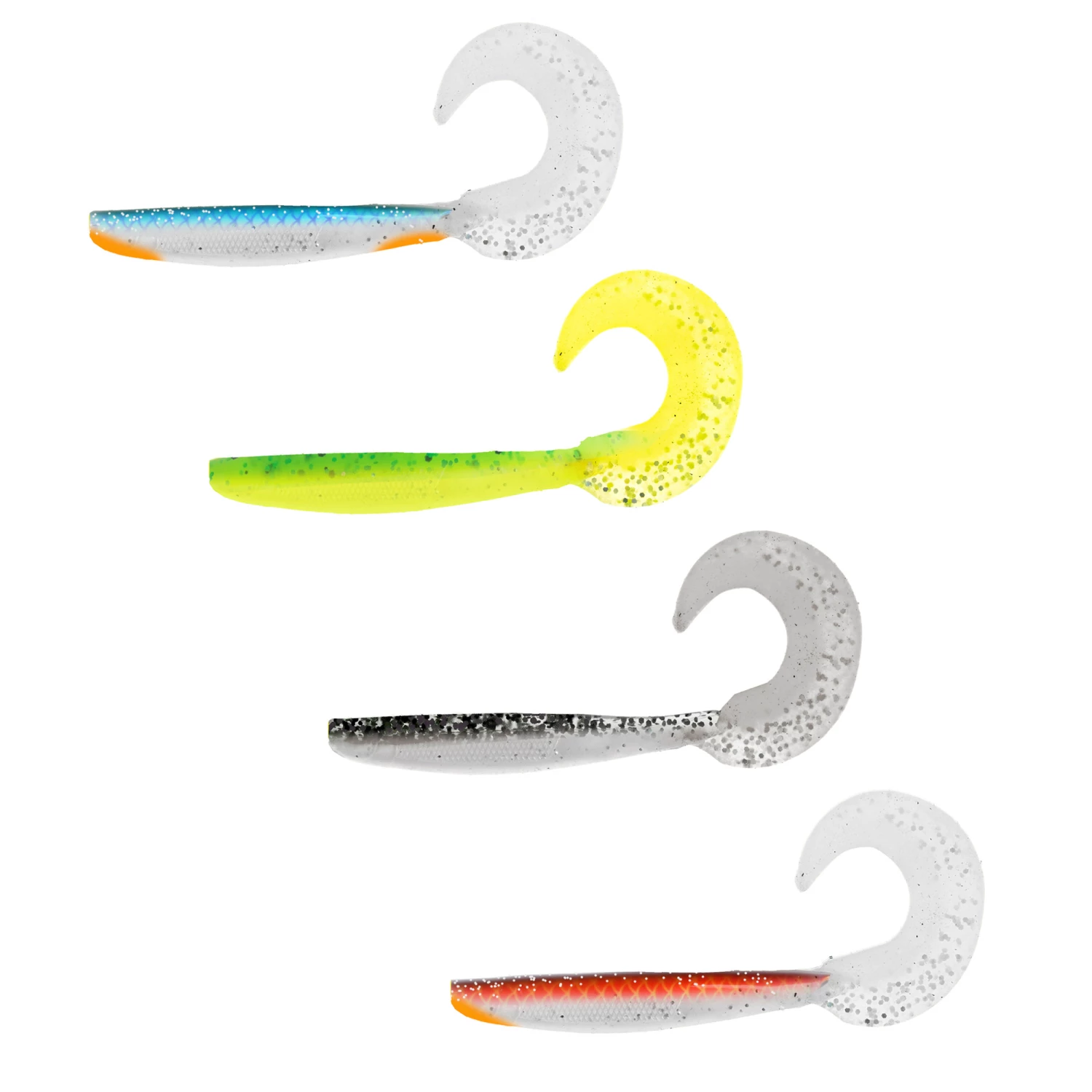 Veka Veka Tail Shad Moon 8 cm Jig Assortment 16 pcs. Color:4 1 Veka Veka Tail Shad Moon 8 cm Jig Assortment 16 pcs. Color:4