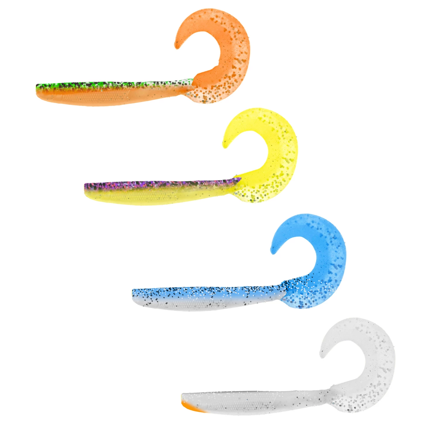 Veka Veka Tail Shad Moon 8 cm Jig Assortment 16 pcs. Color:4 2 Veka Veka Tail Shad Moon 8 cm Jig Assortment 16 pcs. Color:4 - Image 2