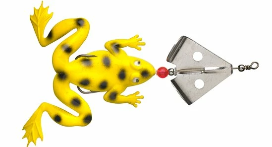 Fladen Fladen Spinning Frog 13 cm Color:Hot Orange 5 Fladen Fladen Spinning Frog 13 cm Color:Hot Orange - Image 5