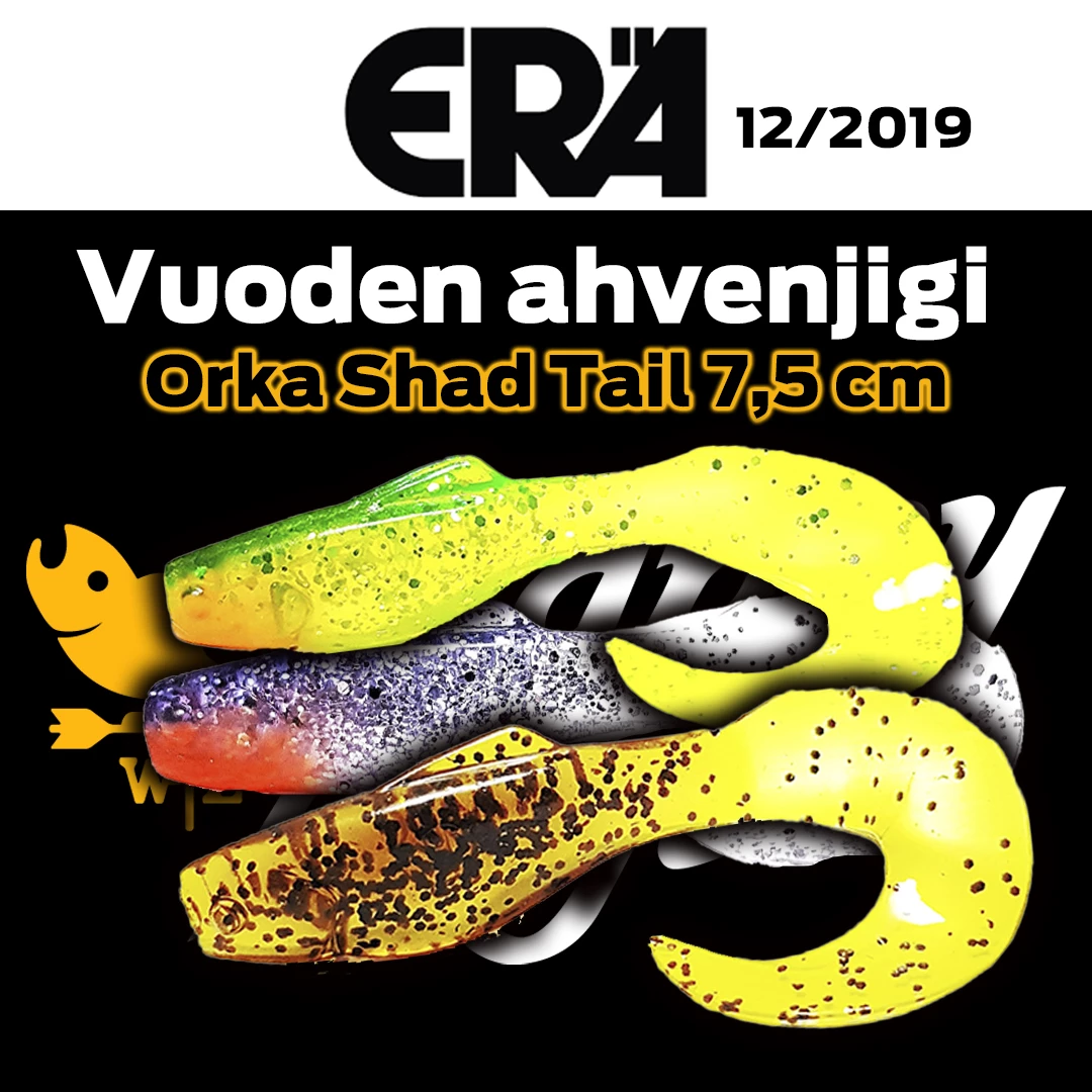 Orka Orka Shad Tail 7.5 cm Jig 5-pack Color:SF17 17 Orka Orka Shad Tail 7.5 cm Jig 5-pack Color:SF17 - Image 17